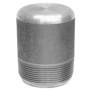 Threaded round head plug